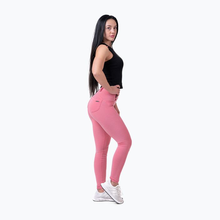 Pantaloni da allenamento donna NEBBIA Dreamy Edition Bubble Butt rosa 3