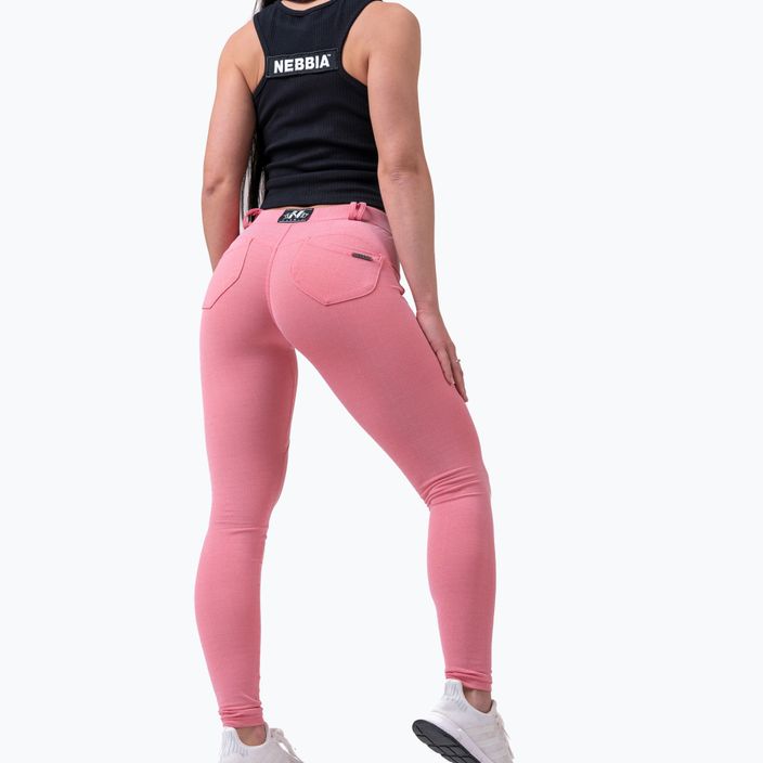 Pantaloni da allenamento donna NEBBIA Dreamy Edition Bubble Butt rosa 4