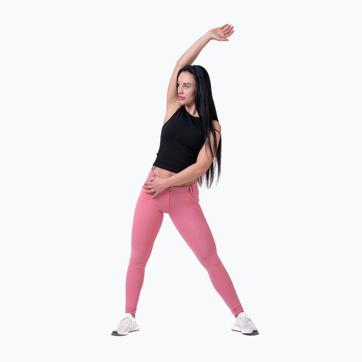 Pantaloni da allenamento donna NEBBIA Dreamy Edition Bubble Butt rosa 5
