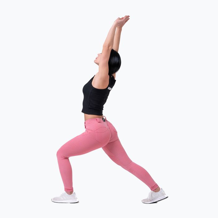 Pantaloni da allenamento donna NEBBIA Dreamy Edition Bubble Butt rosa 7