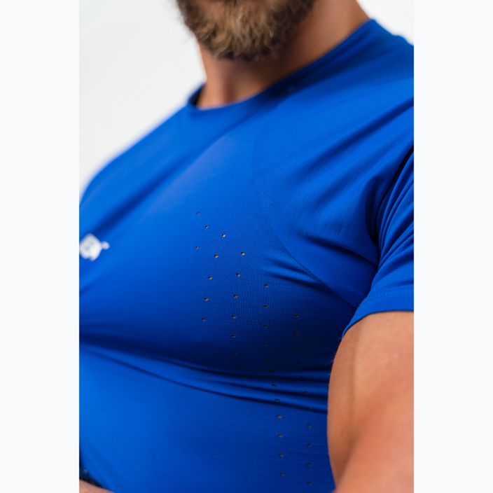 Camicia da allenamento da uomo NEBBIA Performance blu 6