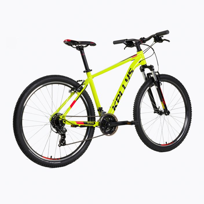 Kellys Spider 10 27,5" mountain bike giallo neon 3