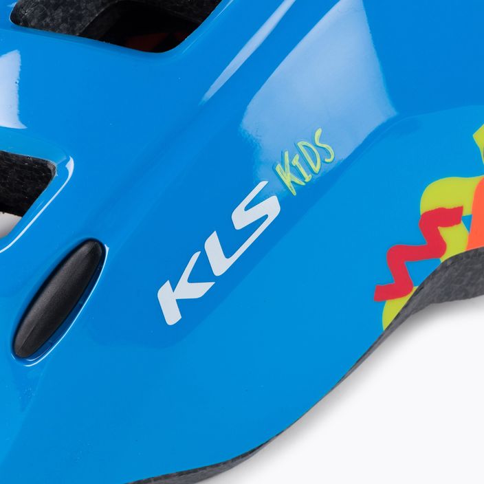 Casco da bici per bambini Kellys Zigzag 022 blu 7