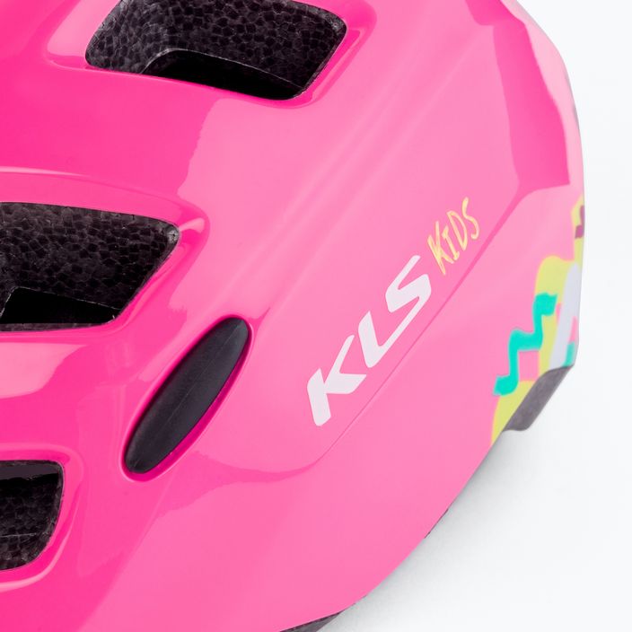 Casco da bici per bambini Kellys Zigzag 022 rosa 8