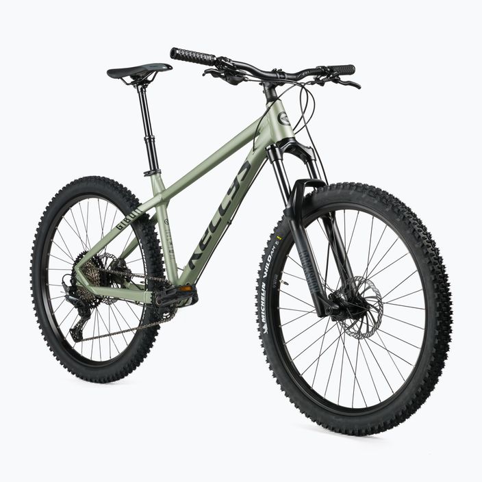Kellys Gibon 30 27,5" mountain bike grigio/verde 2