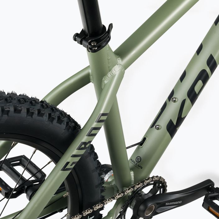 Kellys Gibon 30 27,5" mountain bike grigio/verde 9