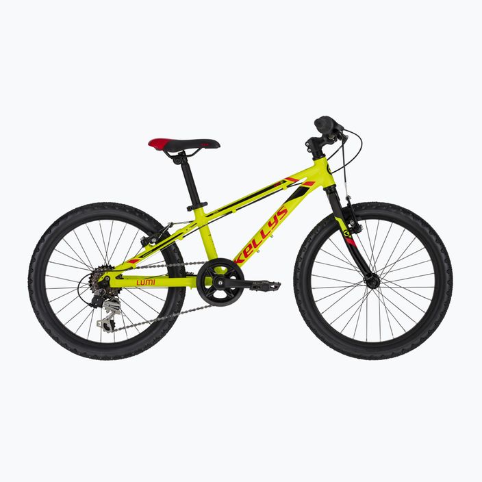 Kellys Lumi 30 20" bicicletta da bambino giallo neon 6