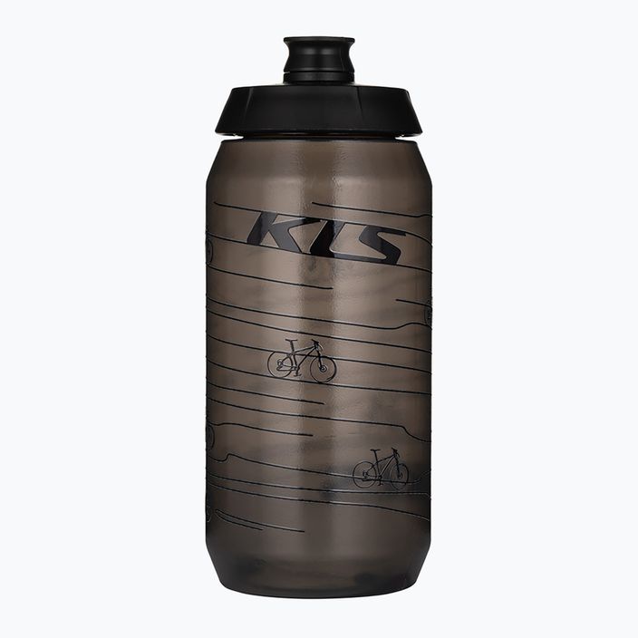 Kellys Kolibri bottiglia da bicicletta 550 ml nero trasparente