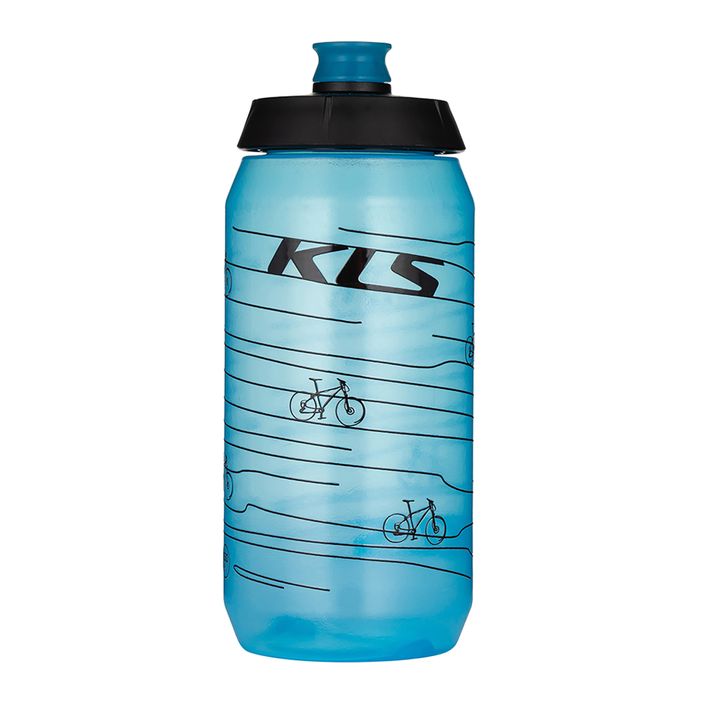 Kellys Kolibri bottiglia da bicicletta 550 ml blu trasparente 2