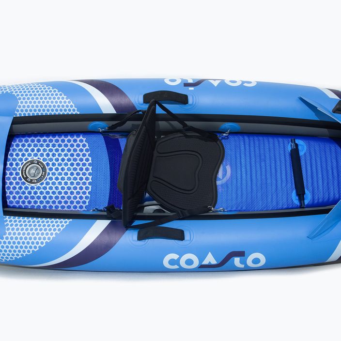 Kayak gonfiabile ad alta pressione Coasto Lotus 1 per 1 persona 5
