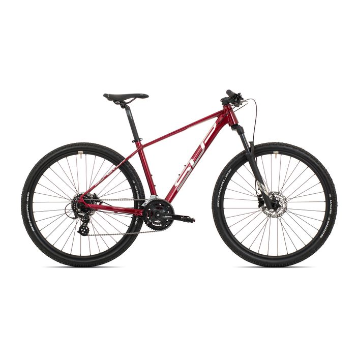 Superior XC 819 rosso scuro lucido/argento mountain bike 2