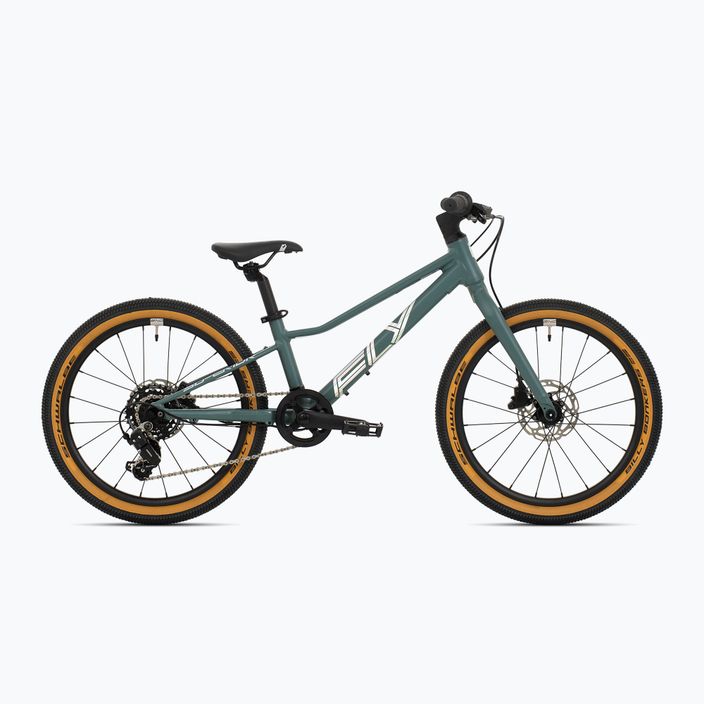 Bicicletta per bambini Superior F.L.Y. 20 DB verde trooper opaco/ologramma cromato