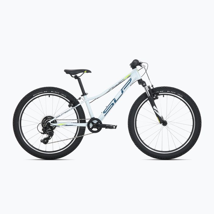 Bicicletta da bambino Superior RACER XC 24 bianco/blu/giallo lucido 6
