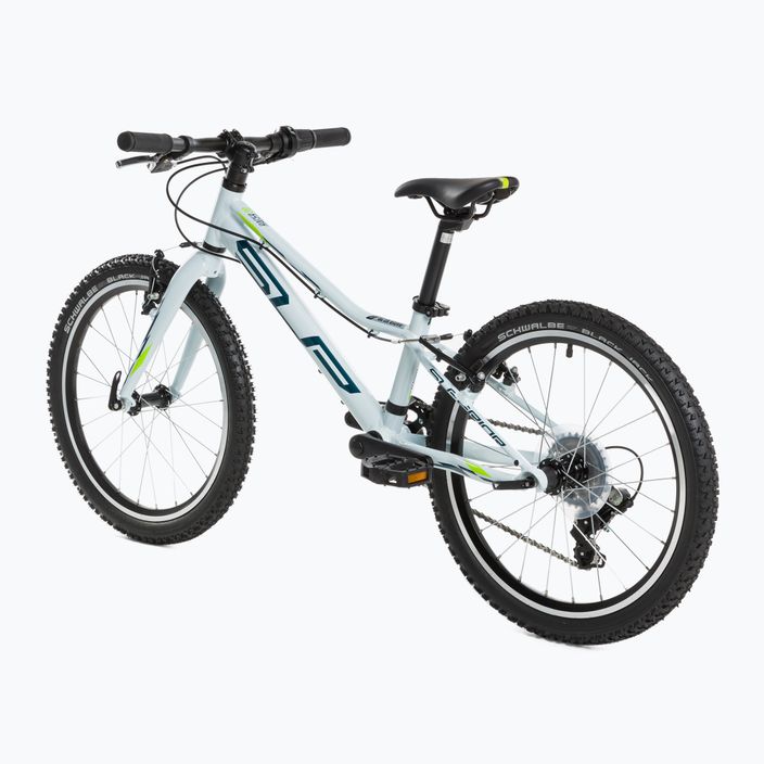 Bicicletta da bambino Superior RACER XC 20 bianco/blu/giallo lucido 3