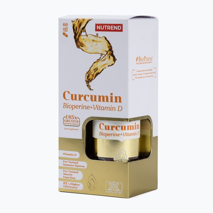 Integratore Nutrend Curcumina+Bioperina+VitaminaD 60 capsule