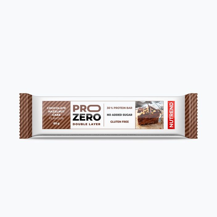 Barretta proteica Nutrend Prozero al cioccolato e noci 65 g