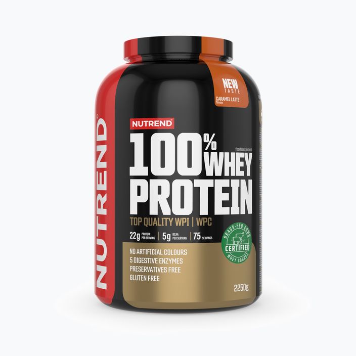 Whey Nutrend 100% Proteine Caramel Latte 2250 g 3