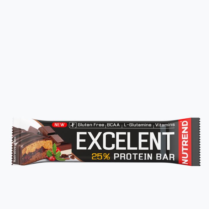 Barretta proteica Nutrend Excelent al cioccolato+torrone 85 g