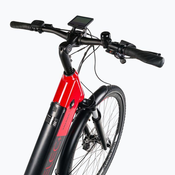 Bicicletta elettrica LOVELEC Triago Low Step 36V 16Ah 576Wh grigio/rosso 4