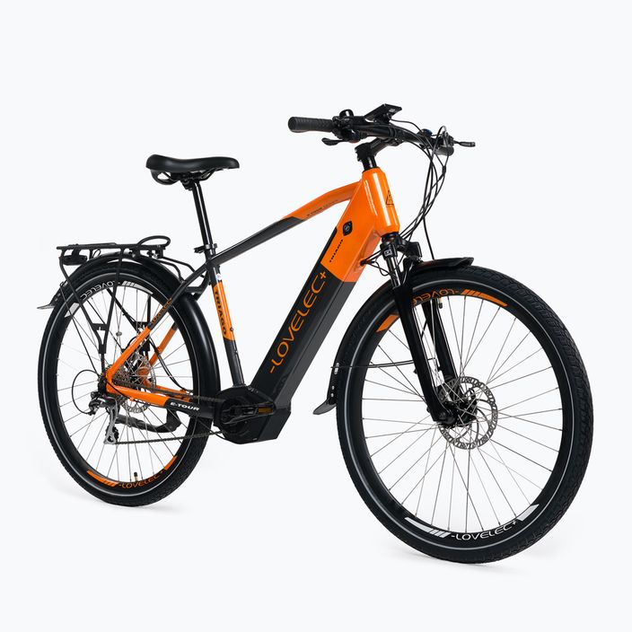 Bicicletta elettrica LOVELEC Triago Man 36V 16Ah 576Wh grigio/arancio 2