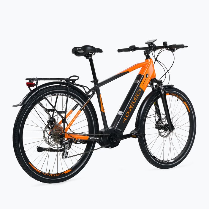 Bicicletta elettrica LOVELEC Triago Man 36V 16Ah 576Wh grigio/arancio 3