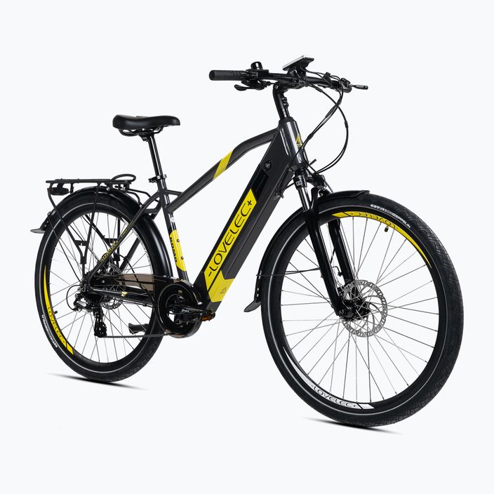 Bicicletta elettrica LOVELEC Komo Man 36V 16Ah 576Wh grigio/giallo 2