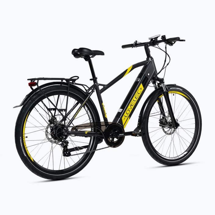 Bicicletta elettrica LOVELEC Komo Man 36V 16Ah 576Wh grigio/giallo 3