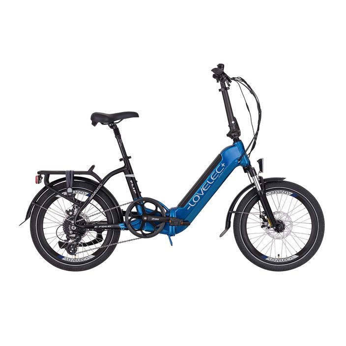 LOVELEC Flip 36V 15Ah 540Wh blu bicicletta elettrica pieghevole 2