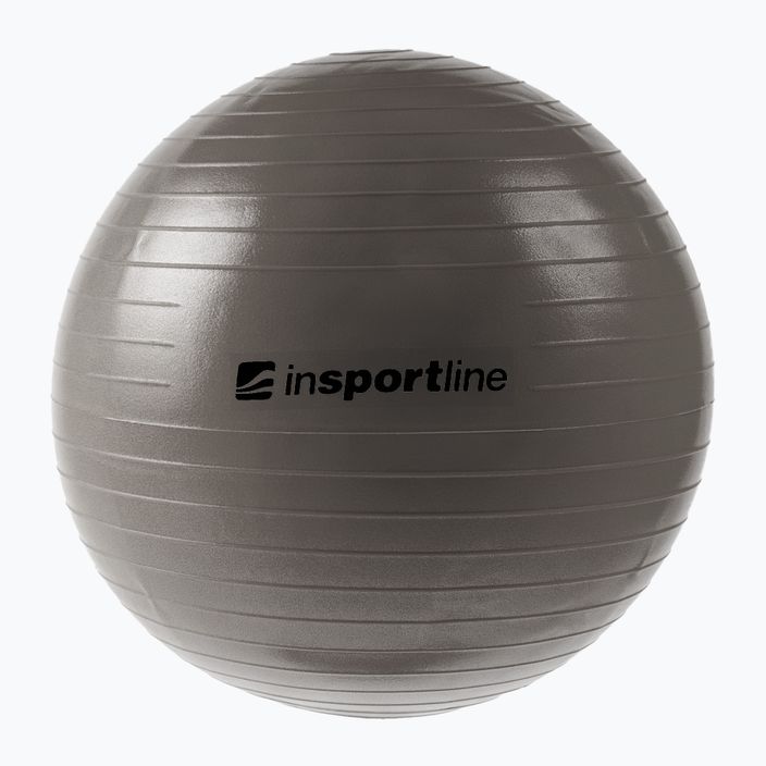 Palla da ginnastica InSPORTline grigio 3908 45 cm