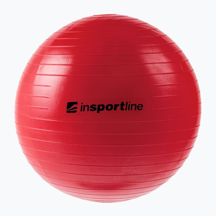 Palla da ginnastica InSPORTline rossa 3908-2 45 cm