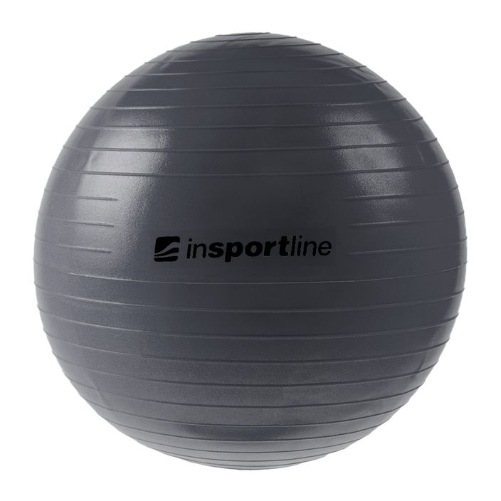 Palla da ginnastica InSPORTline grigio scuro 3909-5 55 cm 2