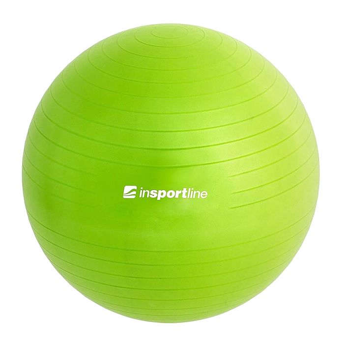 Palla da ginnastica InSPORTline verde 3908-6 45 cm 2