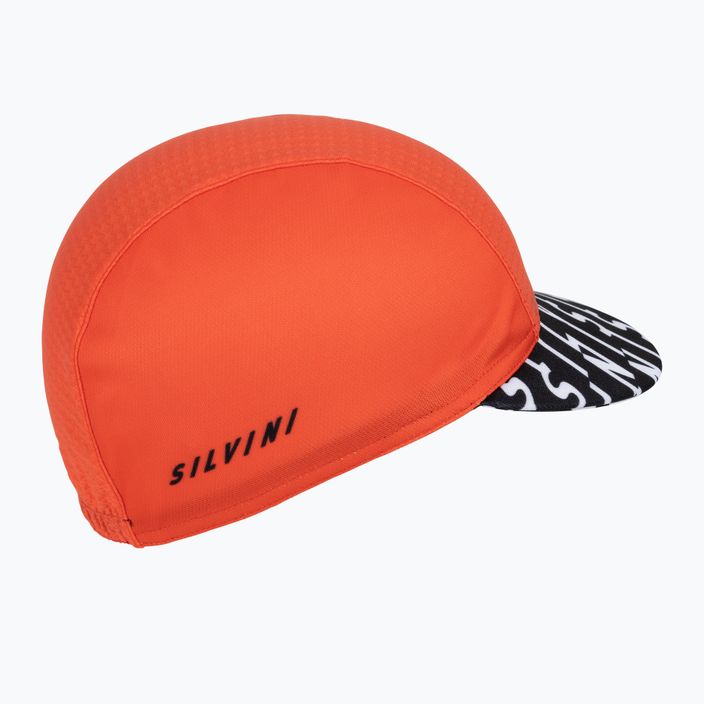 SILVINI Amaro cappellino da ciclismo sottocasco arancio/nero 3120-UA1637/21080/UNI 2