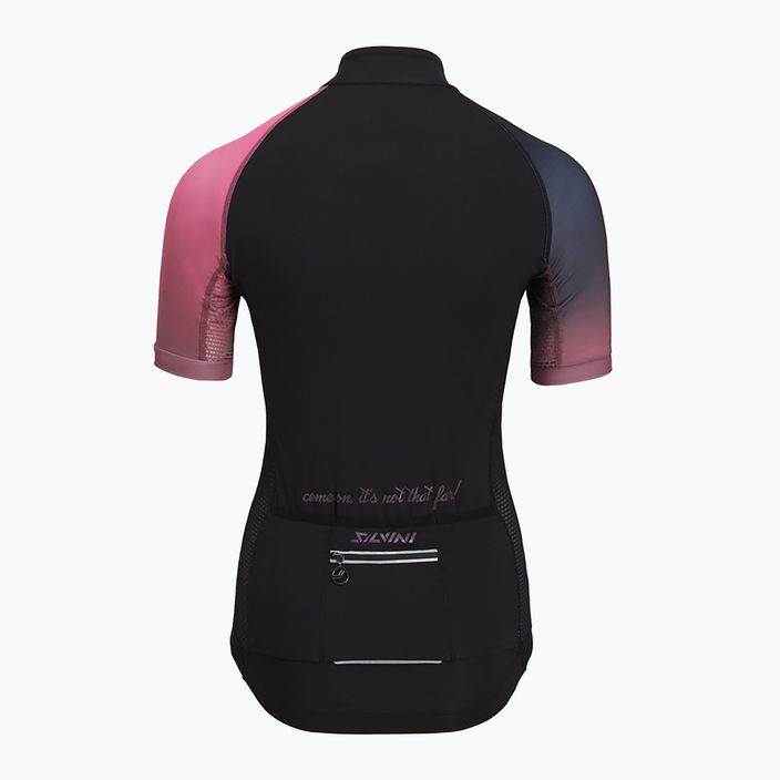 SILVINI Mazzana maglia ciclismo donna nero/rosa 3122-WD2045/8911 5