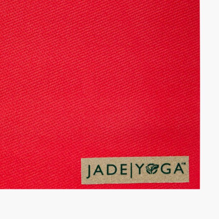 JadeYoga Voyager 1/16'' 68'' 1,6 mm tappetino yoga da viaggio rosso 668FR 3