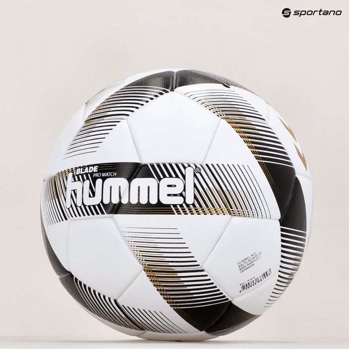 Hummel Blade Pro Match FB calcio bianco/nero/oro taglia 5 6