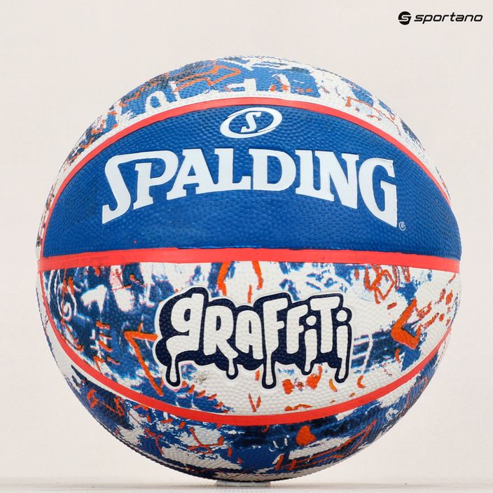 Spalding Graffiti basket blu/rosso taglia 7 6