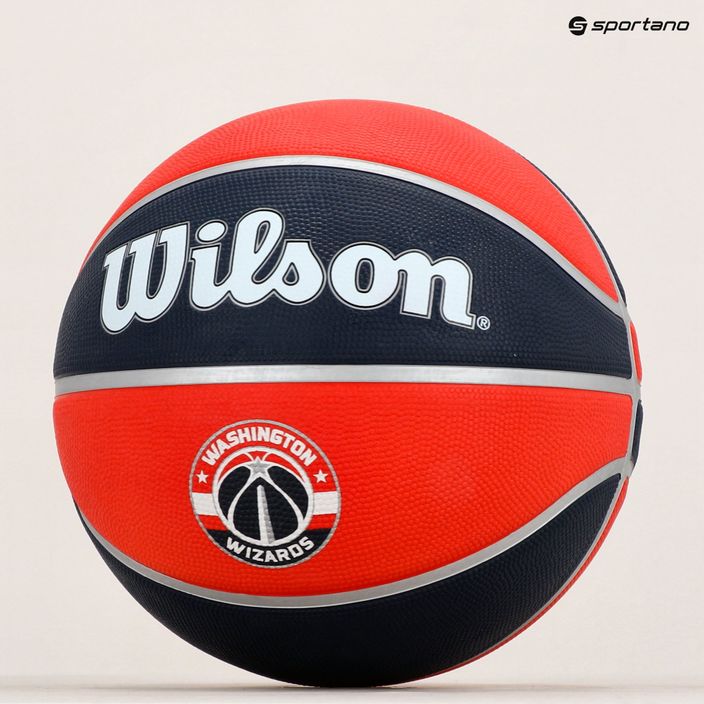 Wilson basket NBA Team Tribute Washington Wizards rosso taglia 7 7