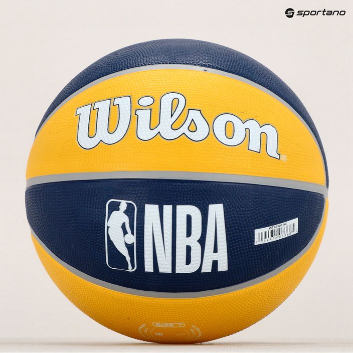 Wilson NBA Team Tribute Indiana Pacers basket blu taglia 7 6