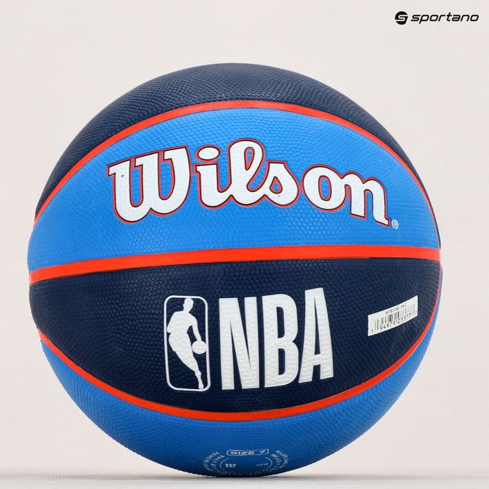 Wilson basket NBA Team Tribute Oklahoma City Thunder blu misura 7 7
