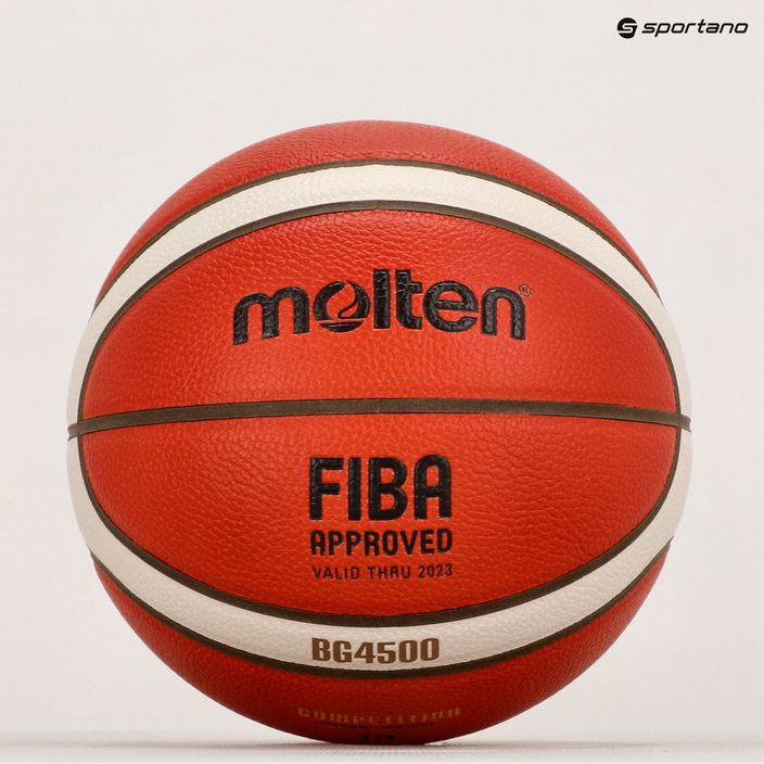 Pallacanestro Molten B6G4500 FIBA arancione taglia 6 9