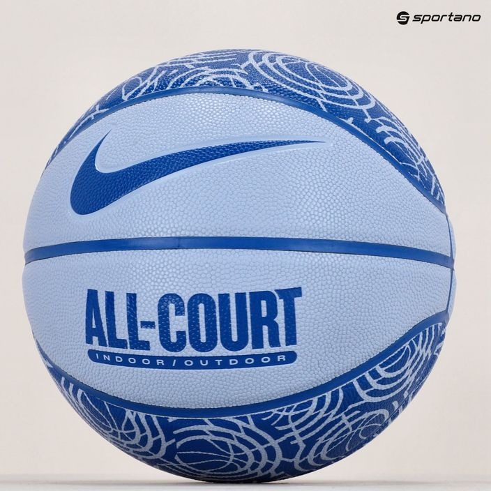 Nike tutti i giorni All Court 8P grafica sgonfio cobalto bliss / gioco royal basket dimensioni 7 5