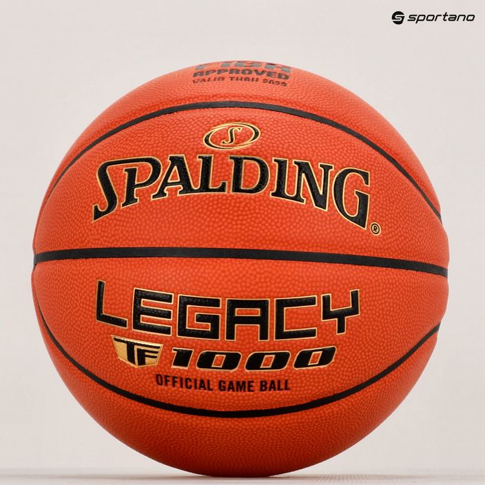 Spalding TF-1000 Legacy FIBA basket arancione taglia 6 6