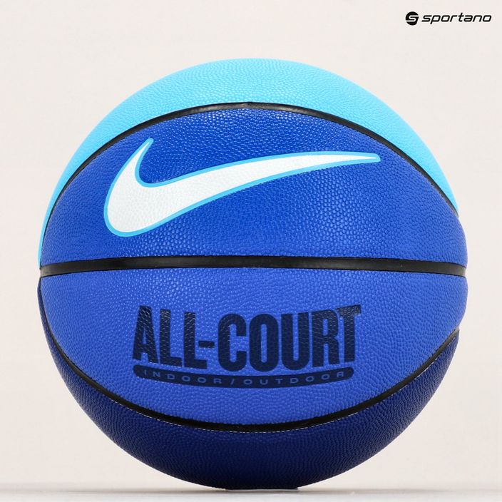 Nike All Court 8P sgonfio basket iper royal / profondo blu reale / bianco dimensioni 7 5