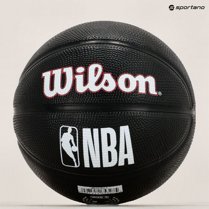 Pallacanestro per bambini Wilson NBA Team Tribute Mini Philadelphia 76Ers nero taglia 3 6