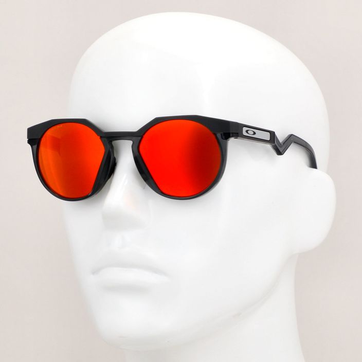 Occhiali da sole Oakley HSTN carbonio opaco/prizm rubino 13