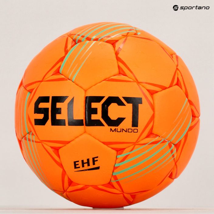 SELECT Mundo EHF pallamano V22 arancione taglia 3 7