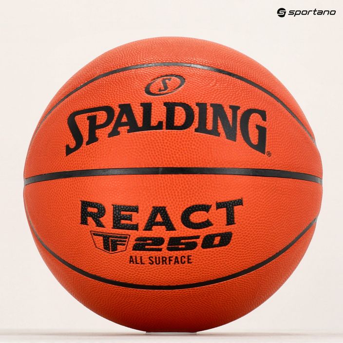 Spalding React TF-250 taglia 7 pallacanestro 6