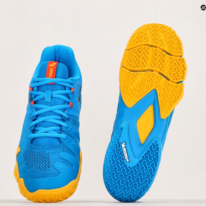Babolat Movea scarpe da paddle da uomo blu francese/giallo brillante 14