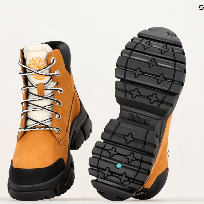 Timberland Donna Adley Way Sneaker Boot stivali da trekking in nabuk di grano 10